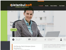 Tablet Screenshot of istanbulsoft.com.tr